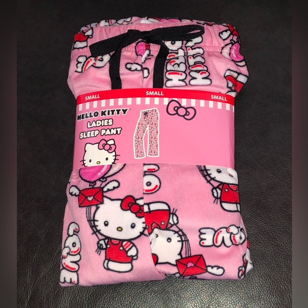✨NWT✨LAST ONE!! ‼️ Hello Kitty Sanrio CVS Sleep Pajama Pants 2023 Valentines - Picture 5 of 8